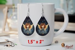 Christmas angel magic Teardrop Earrings Christmas Product Image 1