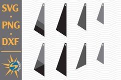 Earring SVG, PNG, DXF Digital Files Include Product Image 1