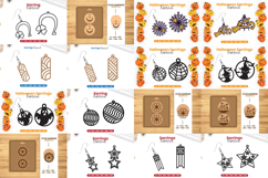 Earrings Laser Cut Mega Bundle SVG Product Image 2