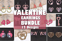 Huge Earrings Bundle Laser Cut. Earrings SVG Bundle. Product Image 6