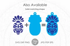cricut earring template for making tropical jewelry 