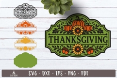 3D Autumn Harvest Layered SVG Bundle Product Image 25