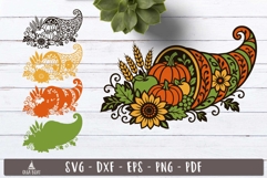 3D Autumn Harvest Layered SVG Bundle Product Image 26