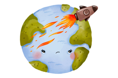 Earth Day Save the Planet Clipart Set Emotional Earth Day Product Image 2