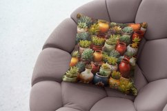 4 Earth Colored Clay Pots Seamless Pattern Product Image 5