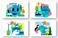 10 World Earth Day Illustration Product Image 3