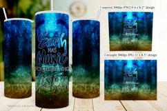 Earth Has Music for Those Who Listen 20oz Boho Tumbler Product Image 2