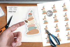 Earthy Boho Fall Sticker Product Image 1