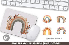 Mouse Pad Earthy Boho Fall Product Image 1