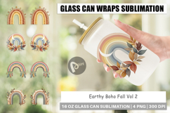 Glass Can Earthy Boho Fall Product Image 1