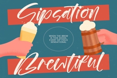 Earthy Mutual - Modern Brush Script Product Image 8