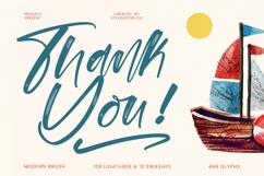 Earthy Mutual - Modern Brush Script Product Image 20