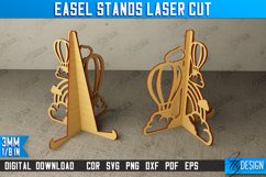 Easel Stands | Art Plate | Photo Display | Display Easel|CNC Product Image 1