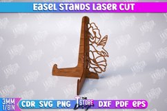 Easel Stands Laser Cut Bundle, Plate Holder, Art Plate SVG Product Image 3