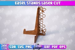 Easel Stands Laser Cut Bundle, Plate Holder, Art Plate SVG Product Image 12