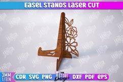 Easel Stands Laser Cut Bundle, Plate Holder, Art Plate SVG Product Image 10