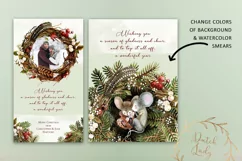 PSD Photo Christmas Card - Postcard & E-card - Set #1 Product Image 5