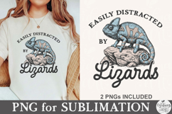 Easily Distracted By Lizards PNG Product Image 1