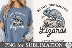 Easily Distracted By Lizards PNG Product Image 3