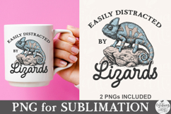Easily Distracted By Lizards PNG Product Image 4
