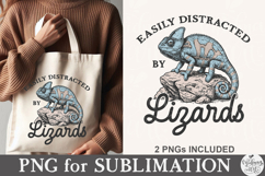 Easily Distracted By Lizards PNG Product Image 2