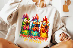 Easily Distracted By Peckers PNG, Funny Chicken PNG, Rooster Product Image 3