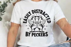 Easily Distracted By Peckers SVG Product Image 2