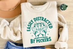 Easily Distracted By Peckers SVG Product Image 4