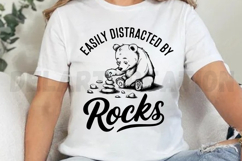 Easily Distracted By Rocks SVG Product Image 2