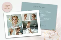 Year In Review Photo Card #008 - Adobe Photoshop Template Product Image 5