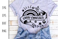 Easily Confused SVG - Funny Adult Cut File Product Image 1