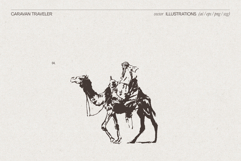 Vintage Middle Eastern Architecture Sketche Product Image 6