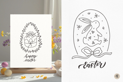 Happy Easter SVG Bundle, Eater Bunny Clipart, Easter Egg PNG Product Image 3