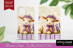 Easter Phone Case PNG - Floral Easter Case PNG Sublimation Product Image 1