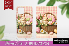 Easter Phone Case PNG - Floral Easter Case PNG Sublimation Product Image 1