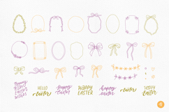 Easter SVG Bundle, Eater Bunny Clipart, Floral Easter Egg Product Image 6