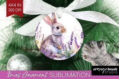 Easter Ornament PNG - Floral Easter PNG Sublimation Product Image 1