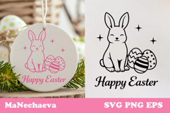 Christian Easter SVG Bundle | Trendy Easter Sublimation Product Image 4