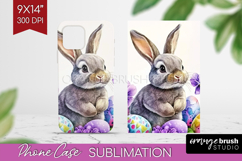 Easter Phone Case PNG - Floral Easter Case PNG Sublimation Product Image 1