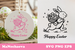 Christian Easter SVG Bundle | Trendy Easter Sublimation Product Image 5