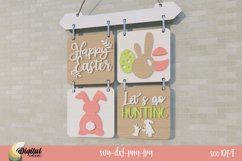 Easter Hanging Interchangeable Sign Laser Cut Product Image 1