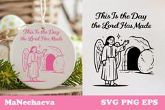 Christian Easter SVG | This Is the Day the Lord Has Made Product Image 1