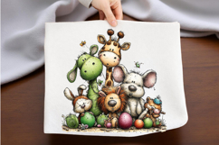 Easter Animal Playing Clipart Product Image 2