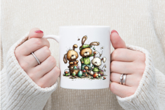 Easter Animal Playing Clipart Product Image 4