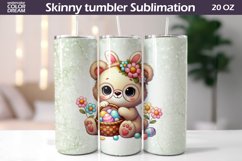 Easter Animal Tumbler | I Cute Bear Tumbler Product Image 1