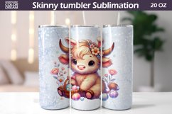 Easter Animal Tumbler | I Highland Cow Tumbler Product Image 1