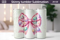 Easter Tumbler Wrap | I Coquette Bow Tumbler Product Image 1
