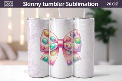 Easter Tumbler Wrap | I Coquette Bow Tumbler Product Image 1