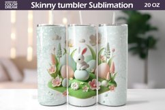 Easter Animal Tumbler | I Cute Bunny Tumbler Product Image 1