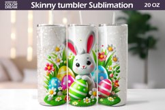 Easter Animal Tumbler | I Cute Bunny Tumbler Product Image 1